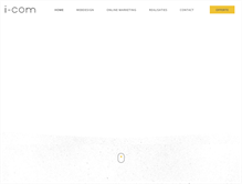 Tablet Screenshot of i-com.be